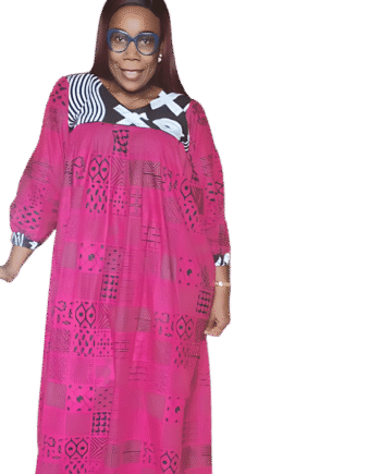 Zuri Glow Kaftan – Pink Radiance Edition